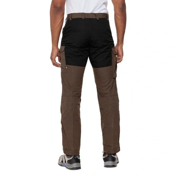 Fjallraven Men's Cargo Pants in Brown and Black - Picture 2 of 13